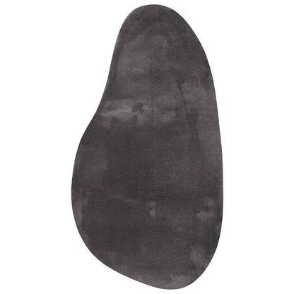 Carpet HUARTE Anthracite 100 x 200 cm Polyester