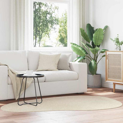 Area Rugs HUARTE Beige 140 x 200 cm Polyester