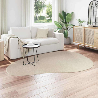 Carpet HUARTE Beige 160 x 230 cm Polyester