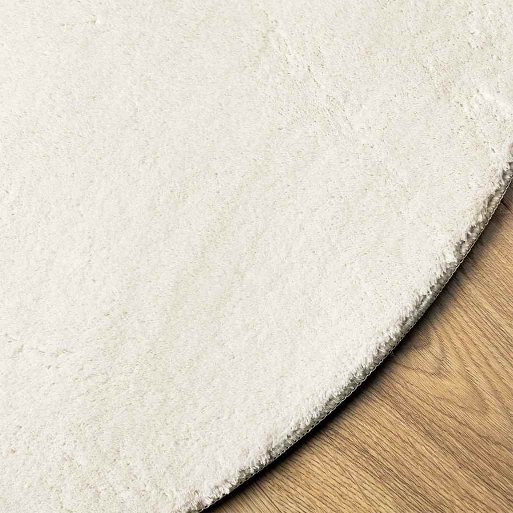 Carpet HUARTE Cream 160 x 230 cm Polyester