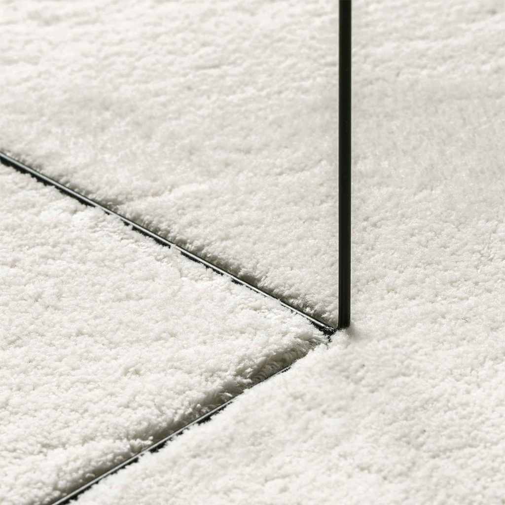 Carpet HUARTE Cream 160 x 230 cm Polyester