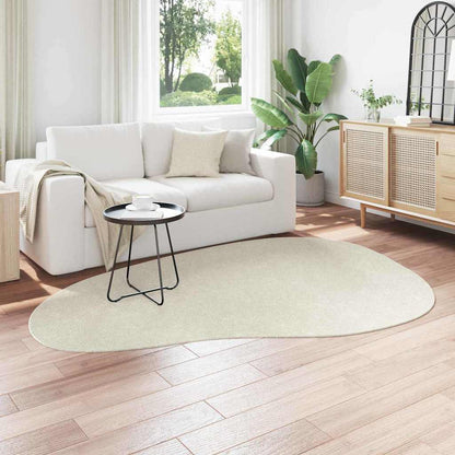 Carpet HUARTE Cream 160 x 230 cm Polyester
