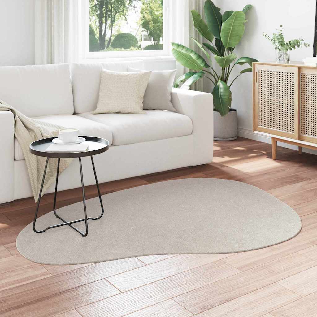 Area Rugs HUARTE Sand 120 x 170 cm Polyester
