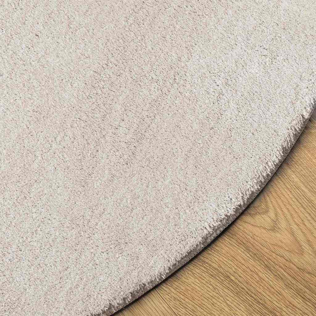 Carpet HUARTE Sand 140 x 200 cm Polyester