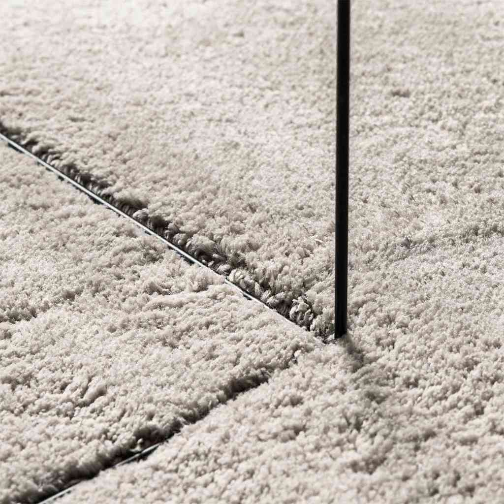 Carpet HUARTE Sand 160 x 230 cm Polyester
