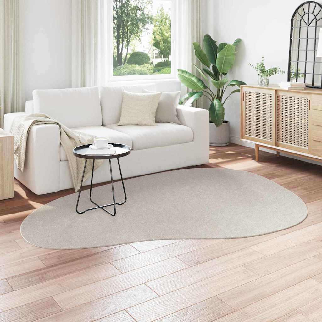 Carpet HUARTE Sand 160 x 230 cm Polyester