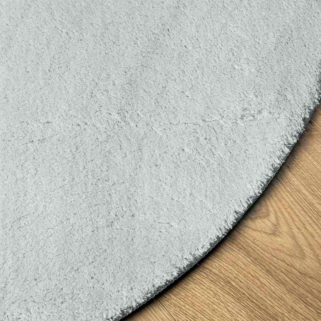 Carpet HUARTE Grey 80 x 150 cm Polyester