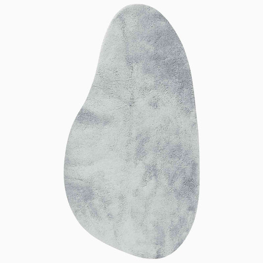 Carpet HUARTE Grey 100 x 200 cm Polyester