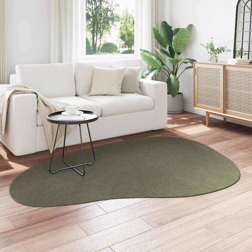Carpet HUARTE Forest green 140 x 200 cm Polyester