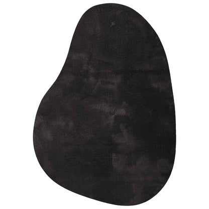 Area Rugs HUARTE Black 140 x 200 cm Polyester