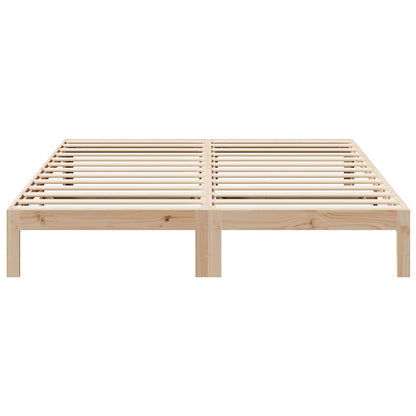 Bed Frame without Mattress 180x200 cm Super King Solid Wood Pine