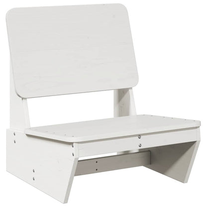 Garden Chair | White | Solid Pine Wood | Standard | Durable