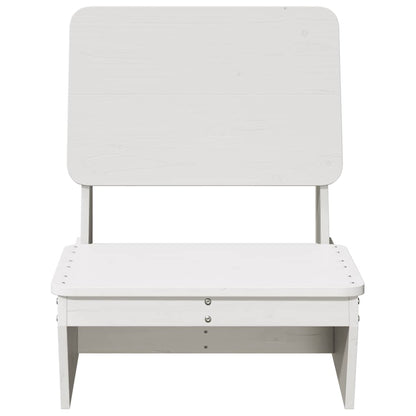 Garden Chair | White | Solid Pine Wood | Standard | Durable