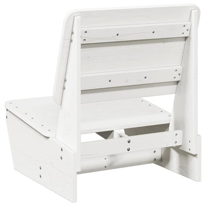 Garden Chair | White | Solid Pine Wood | Standard | Durable