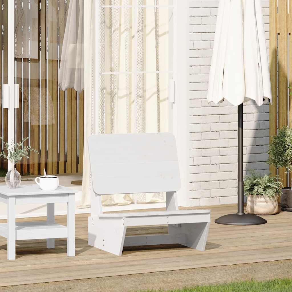 Garden Chair | White | Solid Pine Wood | Standard | Durable