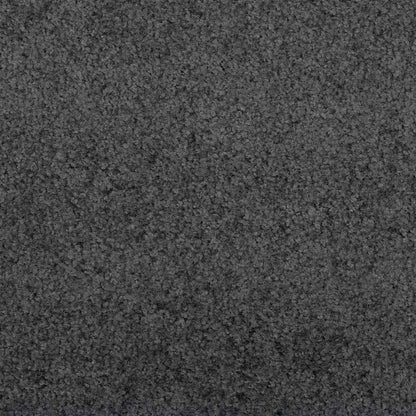 Doormat Anthracite and Black 120 x 350 cm Polyamide and PVC