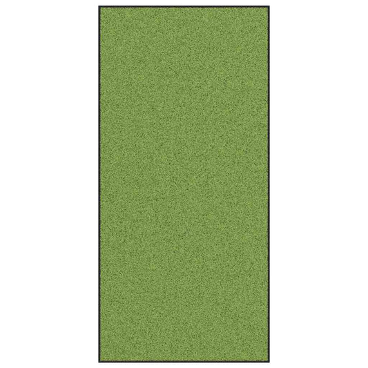 Doormat Green and Black 120 x 250 cm 100% Polyamide