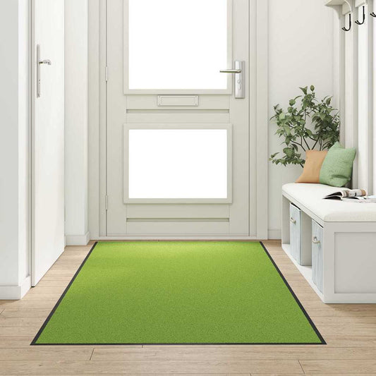 Doormat Green and Black 120 x 300 cm 100% Polyamide