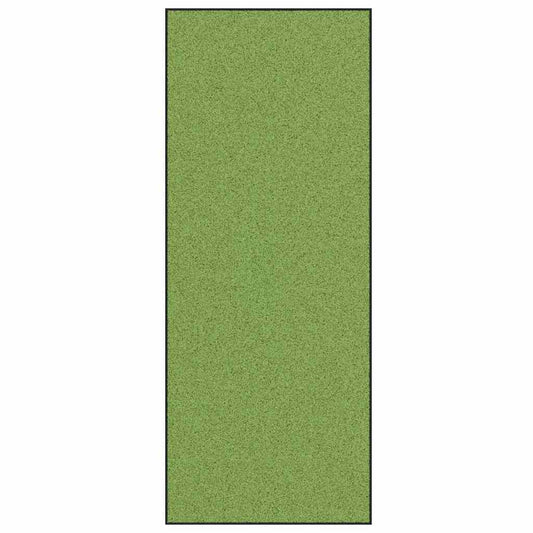 Doormat Green and Black 120 x 300 cm 100% Polyamide