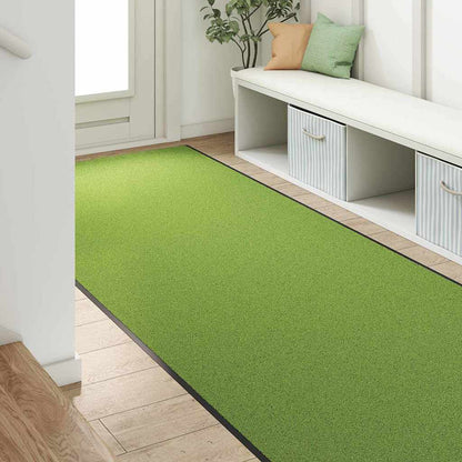Doormat Green and Black 120 x 400 cm 100% Polyamide
