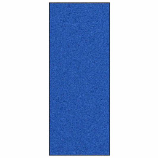 Doormat Blue and Black 120 x 300 cm 100% Polyamide