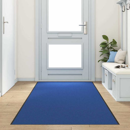 Doormat Other Blue and Black 120 x 350 cm Polyamide and PVC
