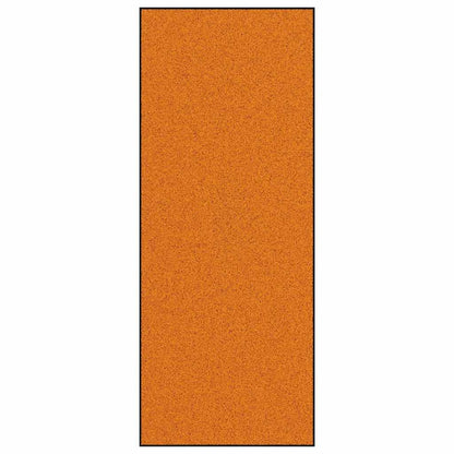 Doormat Orange and Black 120 x 300 cm 100% Polyamide