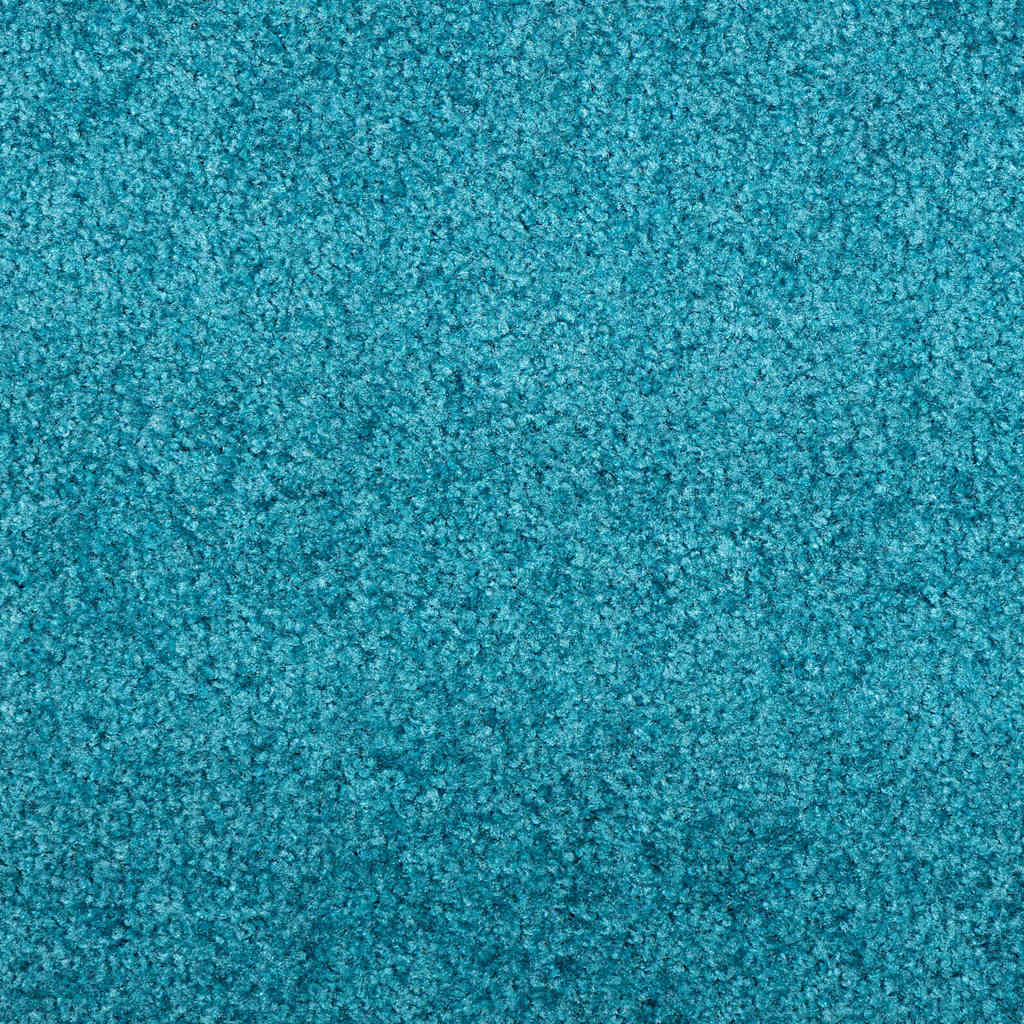 Doormat Cyan and Black 120 x 300 cm 100% Polyamide