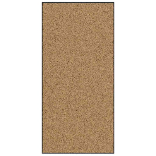 Doormat Other Cream and Black 120 x 250 cm Polyamide and PVC