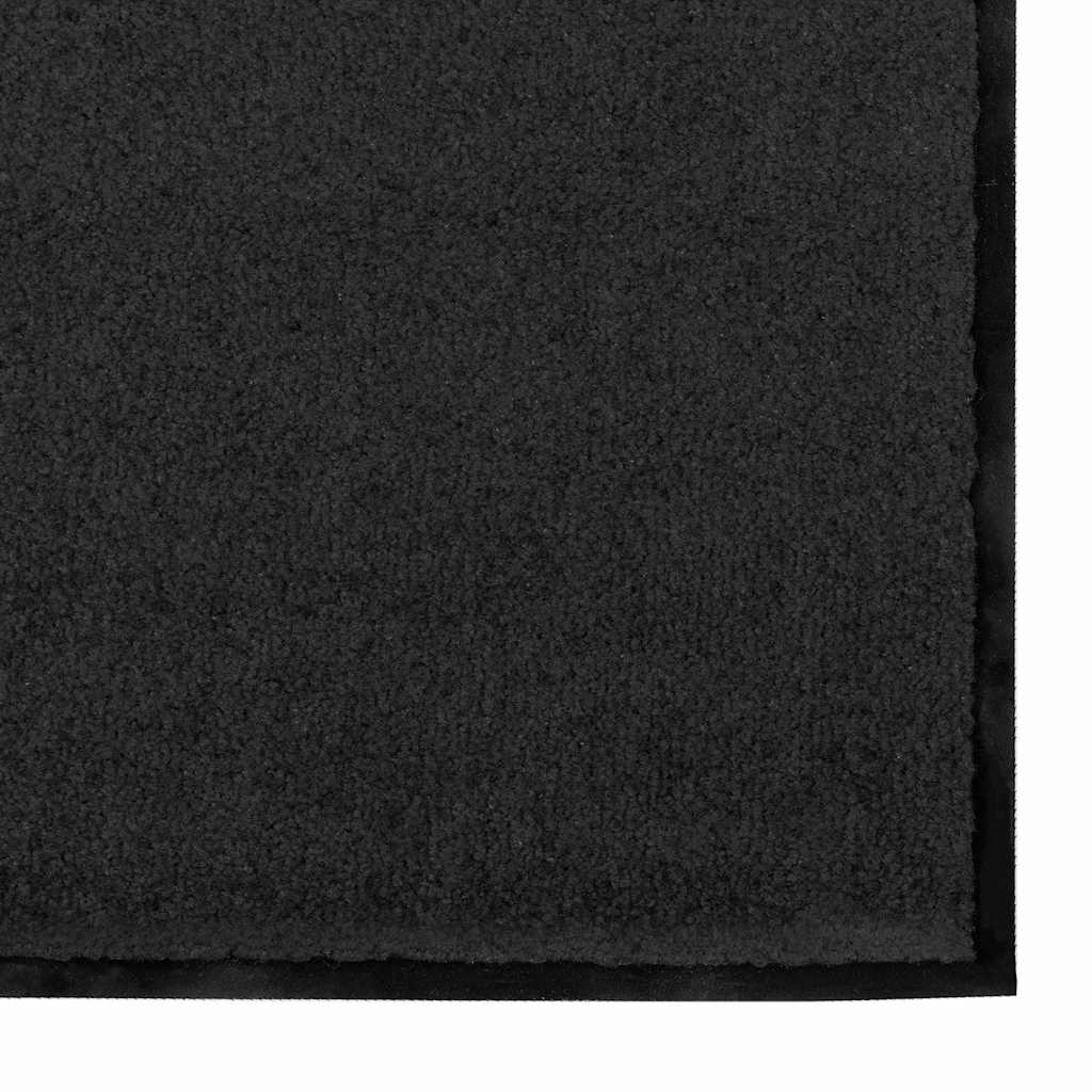 Doormat Black 90 x 150 cm 100% Polyamide
