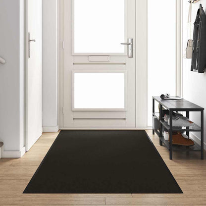 Doormat Black 120 x 350 cm 100% Polyamide