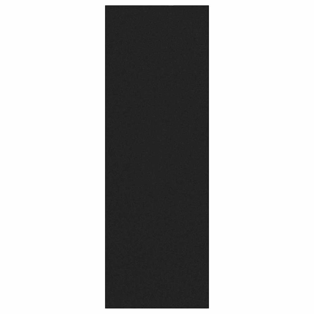 Doormat Black 120 x 350 cm 100% Polyamide