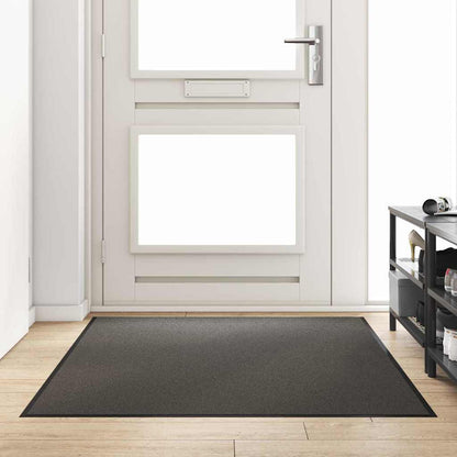Doormat Anthracite and Black 120 x 180 cm 100% Polyamide