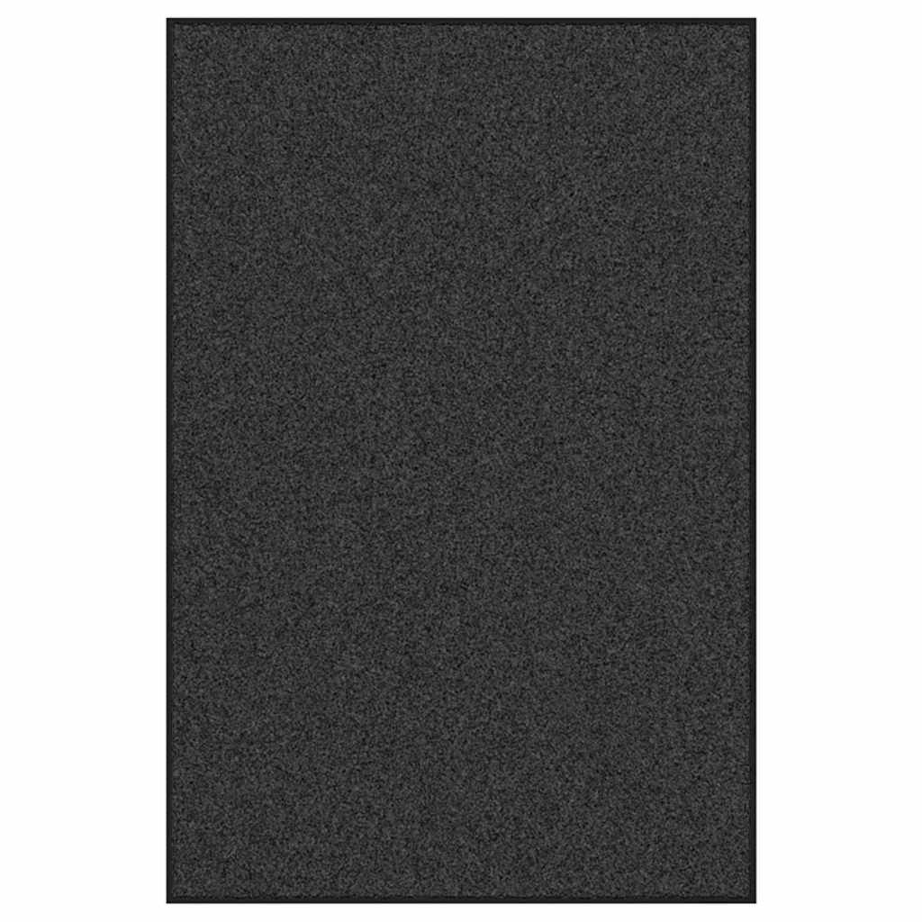 Doormat Anthracite and Black 120 x 180 cm 100% Polyamide
