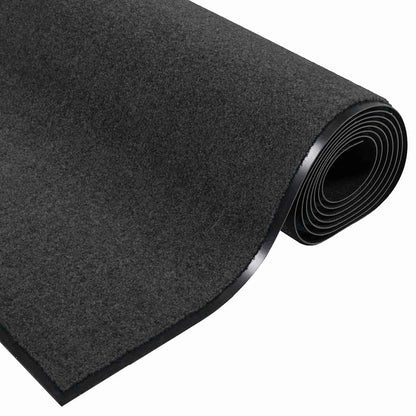 Doormat Anthracite and Black 120 x 250 cm 100% Polyamide