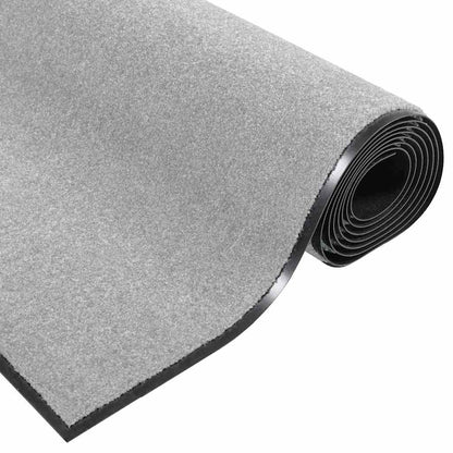 Doormat Grey and Black 120 x 180 cm 100% Polyamide