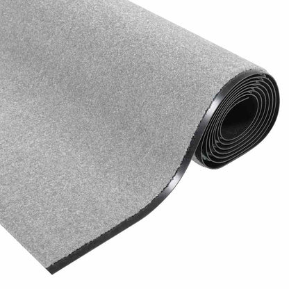 Doormat Grey and Black 120 x 350 cm 100% Polyamide