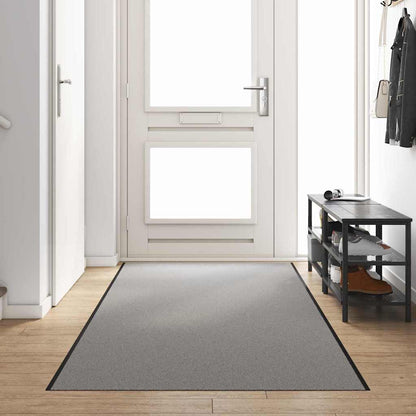 Doormat Grey and Black 120 x 350 cm 100% Polyamide
