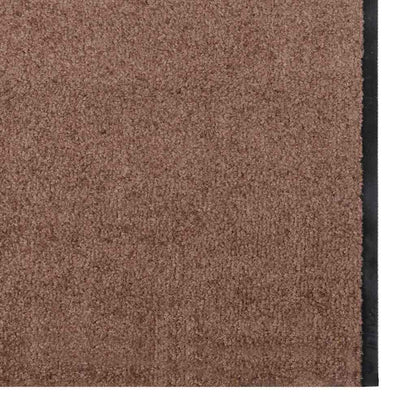 Doormat Brown and Black 120 x 400 cm 100% Polyamide