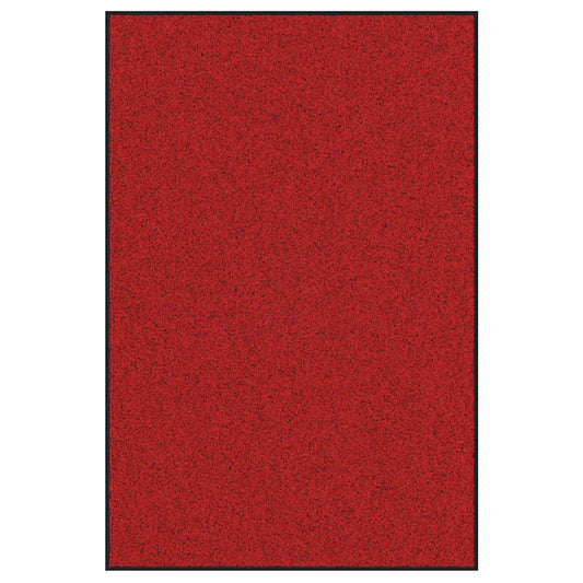 Doormat Red and Black 120 x 180 cm 100% Polyamide