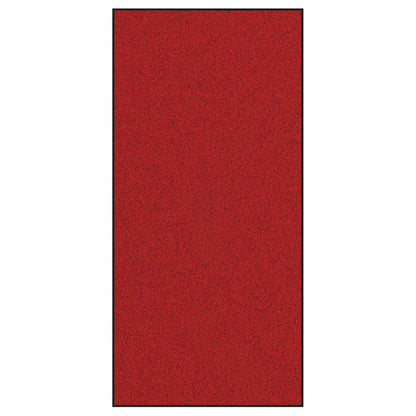 Doormat Red and Black 120 x 250 cm 100% Polyamide