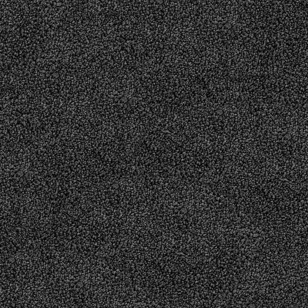 Anti-slip Shaggy Rug Dark Grey 90 x 90 cm PP