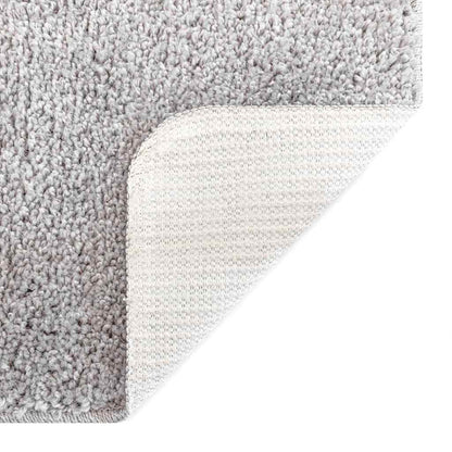 Anti-slip Shaggy Rug Grey 200 x 200 cm PP