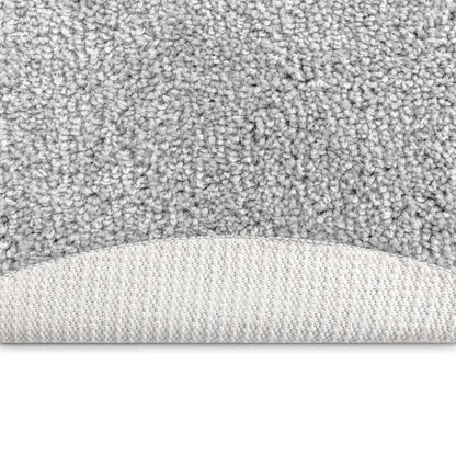 Anti-slip Shaggy Rug Grey 90 x 90 cm PP