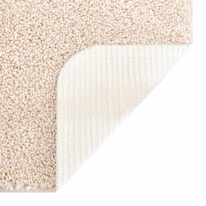 Anti-slip Shaggy Rug Cream 240 x 340 cm PP