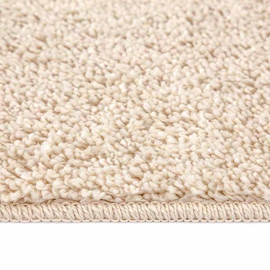 Anti-slip Shaggy Rug Cream 240 x 340 cm PP