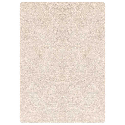 Anti-slip Shaggy Rug Cream 240 x 340 cm PP