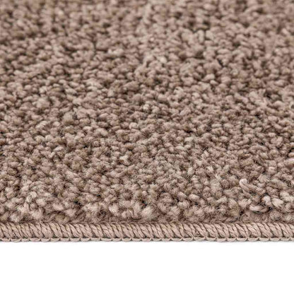 Anti-slip Shaggy Rug Brown 120 x 170 cm PP