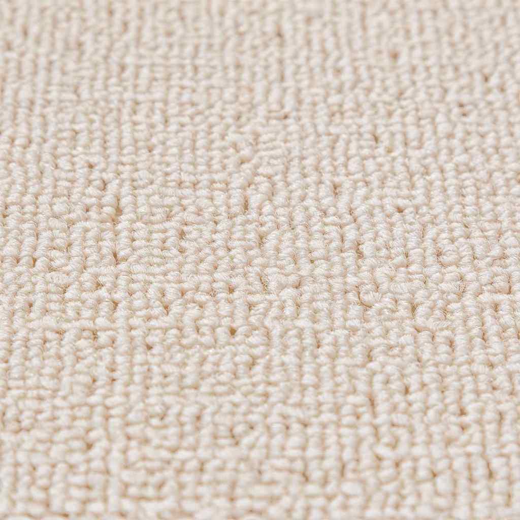 Anti-slip Stair Mats Rectangular 15 pcs Cream 75 x 20 cm PP