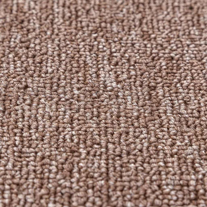 Anti-slip Stair Mats 15 pcs Light brown 60 x 25 cm PP